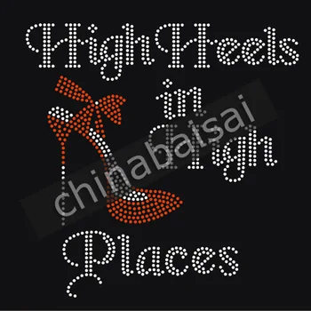 25 Pieces/Lot High Heels in High Places Iron on Hot Fix Rhinestone Transfer Motif Designs
25 Pieces/Lot High Heels in High Places Iron on Hot Fix Rhinestone Transfer Motif Designs