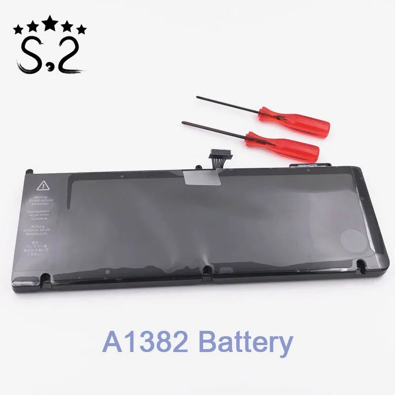 A1382 battery for Macbook Pro 15.4'' laptop A1286 Battery MC721LL/A MC723LL/A compatible 2011-2012 year
A1382 battery for Macbook Pro 15.4'' laptop A1286 Battery MC721LL/A MC723LL/A compatible 2011-2012 year
