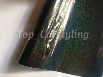 Black Gloss Psychedelic Flip Vinyl Wrap For full Laser Car Wrap Foil With Air Release PROTWRAPS 1.52x20m/Roll 5x67ft
Black Gloss Psychedelic Flip Vinyl Wrap For full Laser Car Wrap Foil With Air Release PROTWRAPS 1.52x20m/Roll 5x67ft