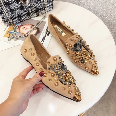 SWYIVY Flat Shoes Woman 2019 Spring Slip On Sneakers Shoes Casual Female Women's Shoes Flat With Rhinestone Rivet Flat Woman
SWYIVY Flat Shoes Woman 2019 Spring Slip On Sneakers Shoes Casual Female Women's Shoes Flat With Rhinestone Rivet Flat Woman