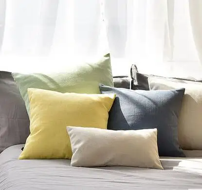 cotton linen pillow cover yellow/green/grey solid color pillowcase square cushion cover decorative lumbar pillow case
cotton linen pillow cover yellow/green/grey solid color pillowcase square cushion cover decorative lumbar pillow case
