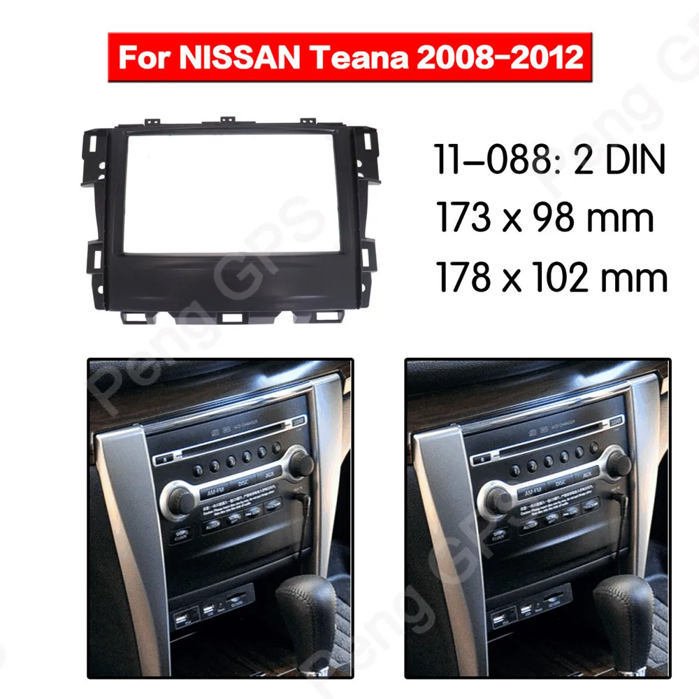 2 DIN Car Radio stereo Fitting installation adapter fascia For NISSAN Teana 2008 2009 2010 2011 2012 frame Audio
2 DIN Car Radio stereo Fitting installation adapter fascia For NISSAN Teana 2008 2009 2010 2011 2012 frame Audio