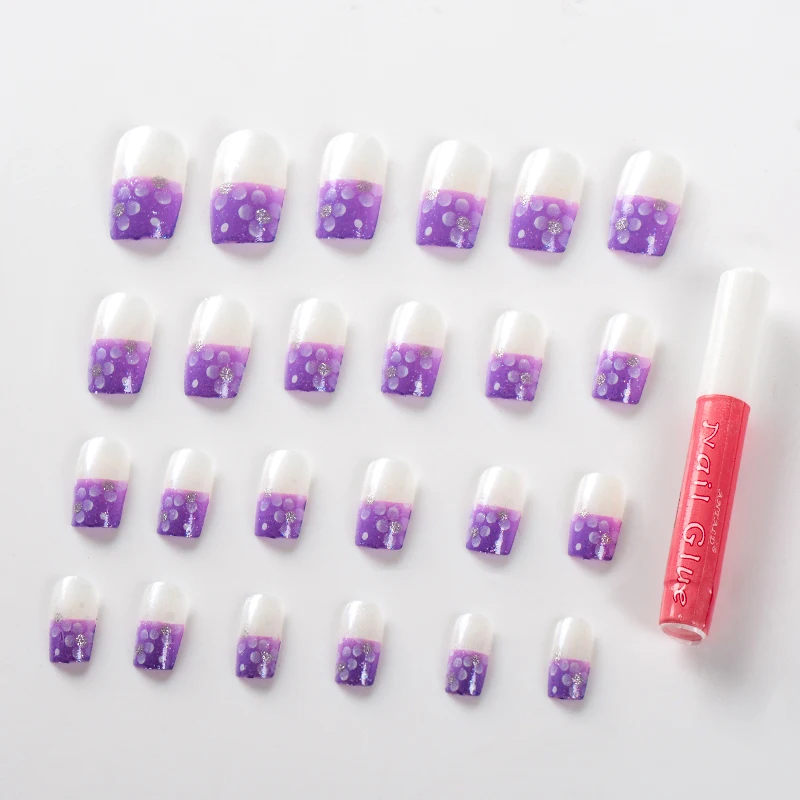 RBAN NAIL Children Fake Nails Flower Colorful New Arrival Cartoon Girls False French Nail Tips For Little Girls With Glue
RBAN NAIL Children Fake Nails Flower Colorful New Arrival Cartoon Girls False French Nail Tips For Little Girls With Glue