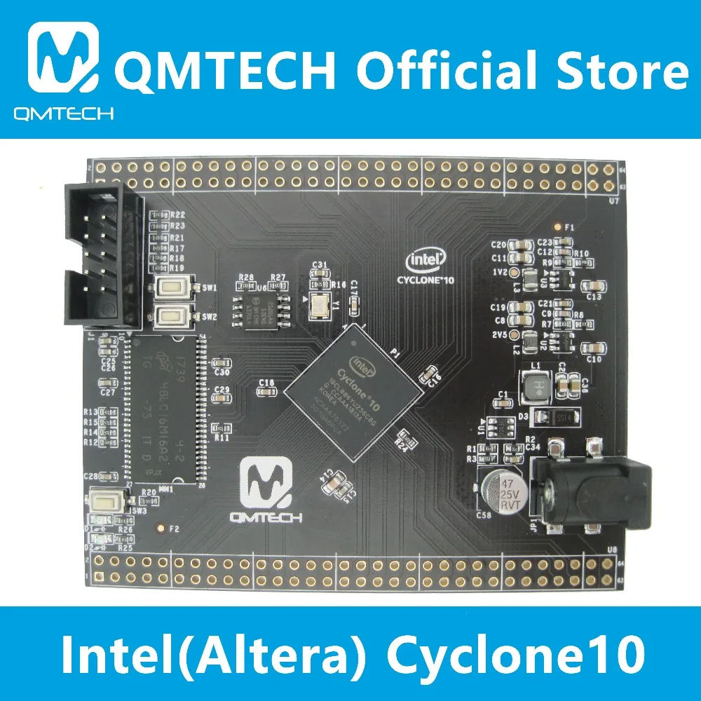 QMTECH Intel Alter FPGA Cyclone 10 Cyclone10 FPGA 10CL006 Development Board 32MB SDRAM
QMTECH Intel Alter FPGA Cyclone 10 Cyclone10 FPGA 10CL006 Development Board 32MB SDRAM