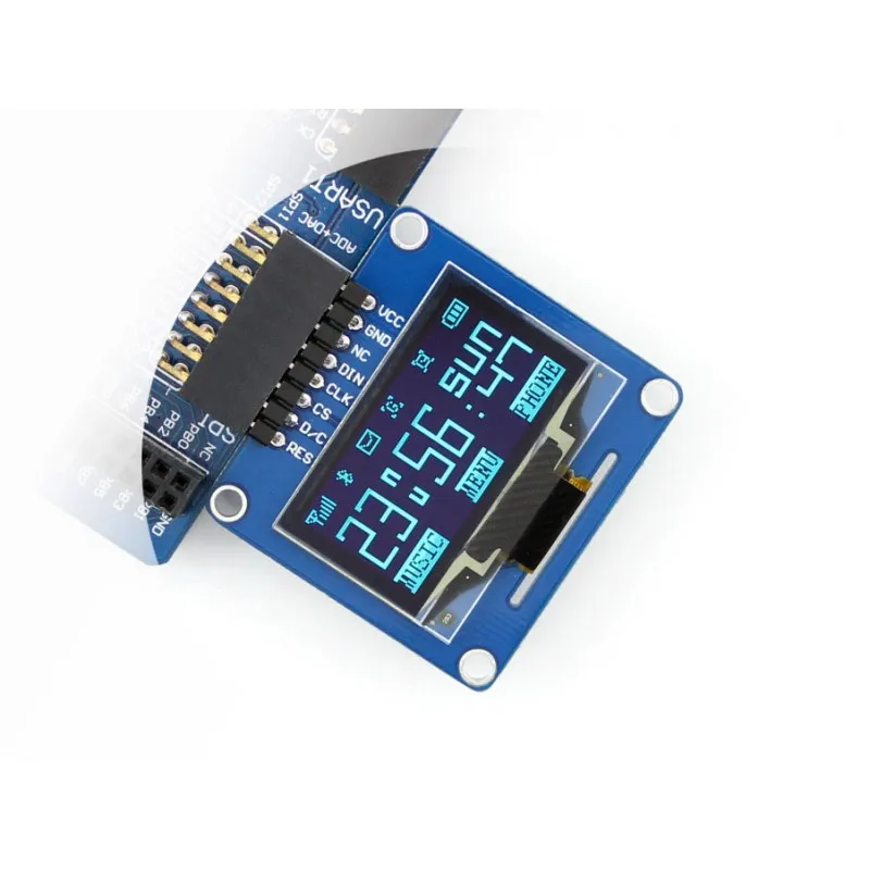 module Waveshare 10pcs/lot 1.3inch OLED (A) 128x64 Display LED LCD Module SPI/I2C Interfaces Curved/Horizontal Pinheader
module Waveshare 10pcs/lot 1.3inch OLED (A) 128x64 Display LED LCD Module SPI/I2C Interfaces Curved/Horizontal Pinheader