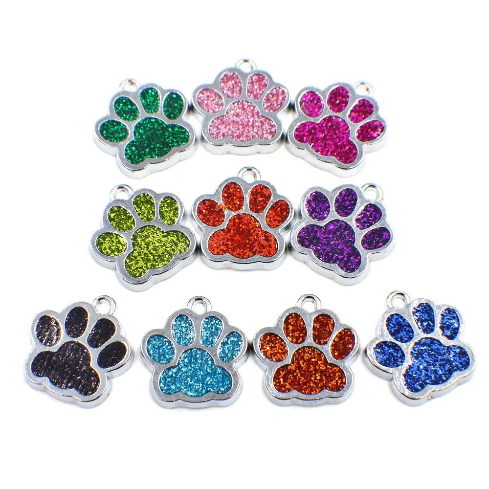 Glitter Dog Paw Footprints Pendant Adorable Pet Cat Charms Enamel DIY Accessories For Handmade Women Jewelry Necklace Bracelets
Glitter Dog Paw Footprints Pendant Adorable Pet Cat Charms Enamel DIY Accessories For Handmade Women Jewelry Necklace Bracelets