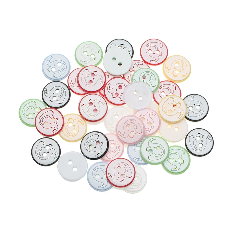 LF 50Pcs Resin Elephant Sewing Buttons With 2 Hole For Cloth Needlework Flatback Scrapbooking Crafts Decorative Diy Accessories
LF 50Pcs Resin Elephant Sewing Buttons With 2 Hole For Cloth Needlework Flatback Scrapbooking Crafts Decorative Diy Accessories