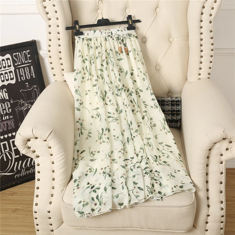 Elegant Summer Skirt Women 2019 Fashion Ladies Floral Print High Waist Sun School Skirt Female
Elegant Summer Skirt Women 2019 Fashion Ladies Floral Print High Waist Sun School Skirt Female