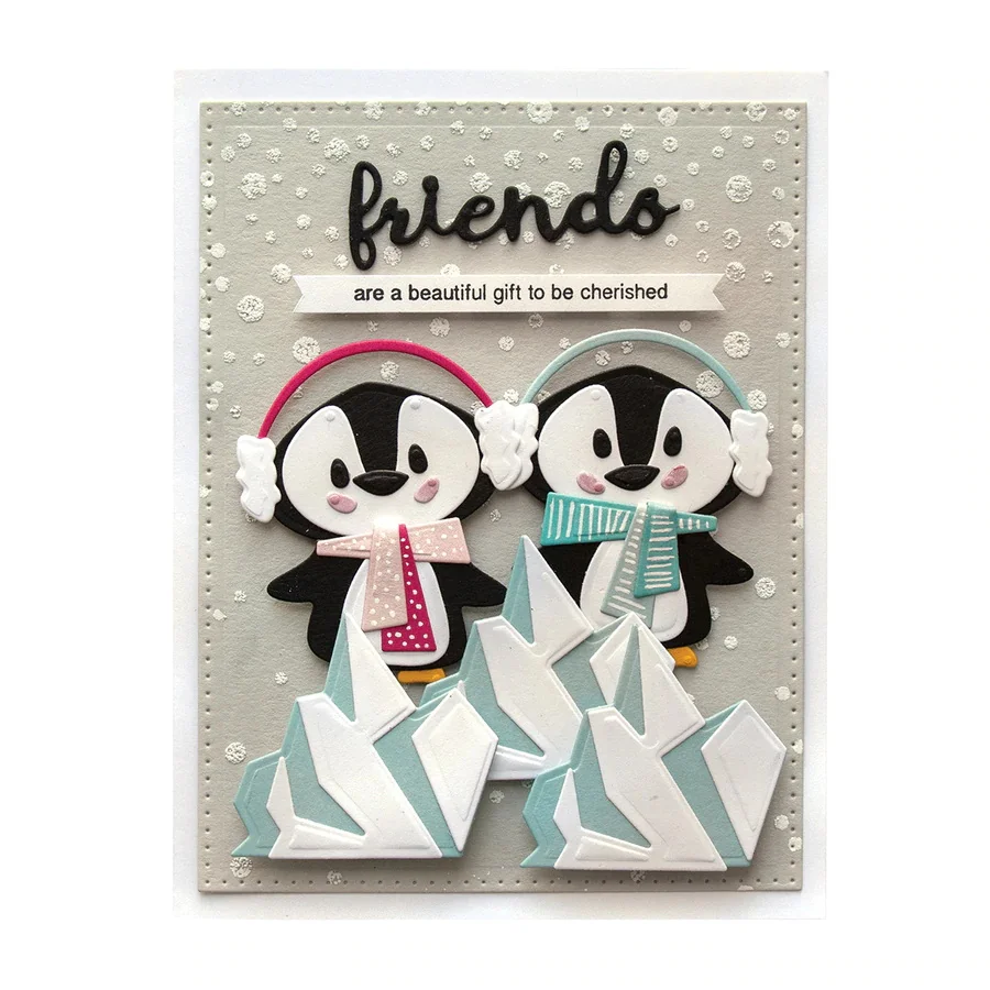 Penguin with Headset Metal Cutting Dies For DIY Scrapbooking Embossing Album Paper Cards Making Crafts New 2019 Animal Dies
Penguin with Headset Metal Cutting Dies For DIY Scrapbooking Embossing Album Paper Cards Making Crafts New 2019 Animal Dies