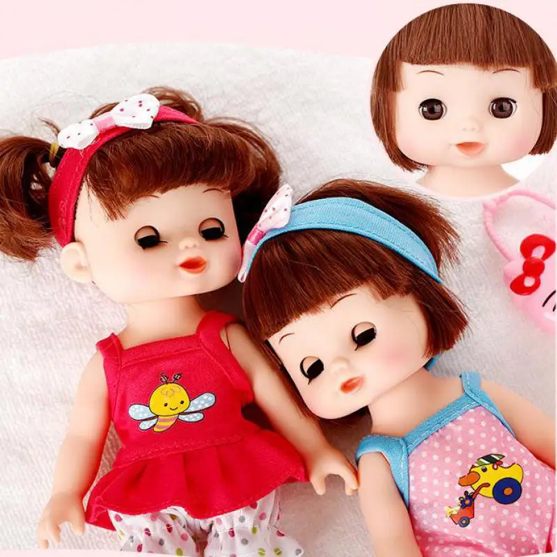 22.5cm Baby Doll Toy Short Hair Dress Up Dolls Girls Doll Toy with 4D Eye Fashion Doll Kids Gift Baby Toys for Girl
22.5cm Baby Doll Toy Short Hair Dress Up Dolls Girls Doll Toy with 4D Eye Fashion Doll Kids Gift Baby Toys for Girl
