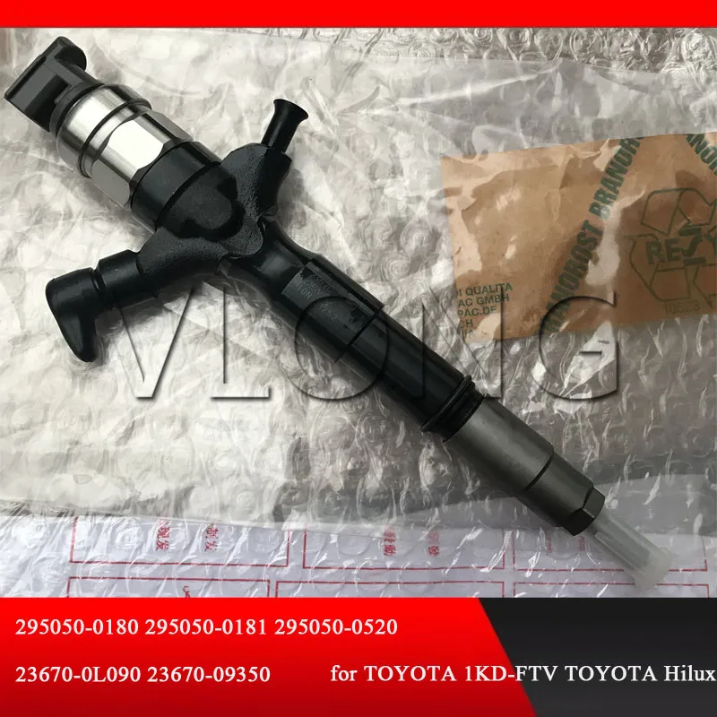Новые Топливные форсунки Common Rail 295050-0180 295050-0520 23670-0L090 23670-0L110 для форсунки TOYOTA Hilux Форсунка
Новые Топливные форсунки Common Rail 295050-0180 295050-0520 23670-0L090 23670-0L110 для форсунки TOYOTA Hilux Форсунка