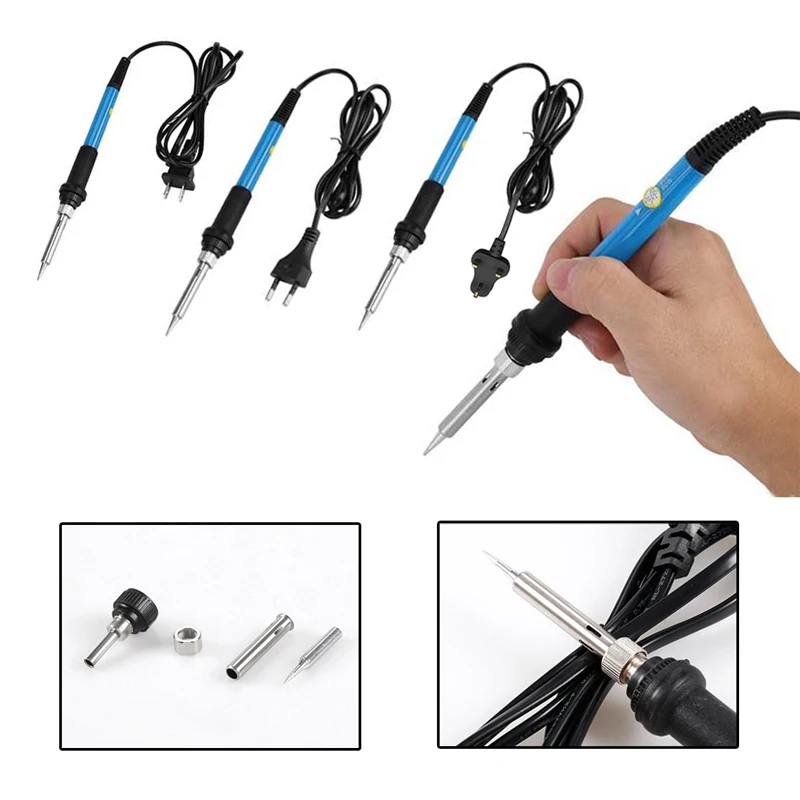 Urijk 1pcs Adjustable Temperature Electric Soldering Iron 110V 220V 60W Heating Pencil Solder Station Repair Tool EU US UK Plug
Urijk 1pcs Adjustable Temperature Electric Soldering Iron 110V 220V 60W Heating Pencil Solder Station Repair Tool EU US UK Plug