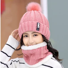 Brand Winter knitted Beanies Hats Women Thick Warm Beanie Skullies Hat Female knit Letter Bonnet Beanie Caps Outdoor Riding Sets Brand Winter knitted Beanies Hats Women Thick Warm Beanie Skullies Hat Female knit Letter Bonnet Beanie Caps Outdoor Riding Sets