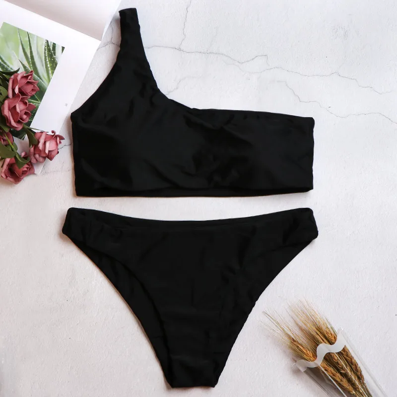 2019 New Summer Sexy Bandage Bikini Women High Waist Padded Push Up Solid Bikini Set Swimsuit Female Bathing Suit Swimwear
2019 New Summer Sexy Bandage Bikini Women High Waist Padded Push Up Solid Bikini Set Swimsuit Female Bathing Suit Swimwear