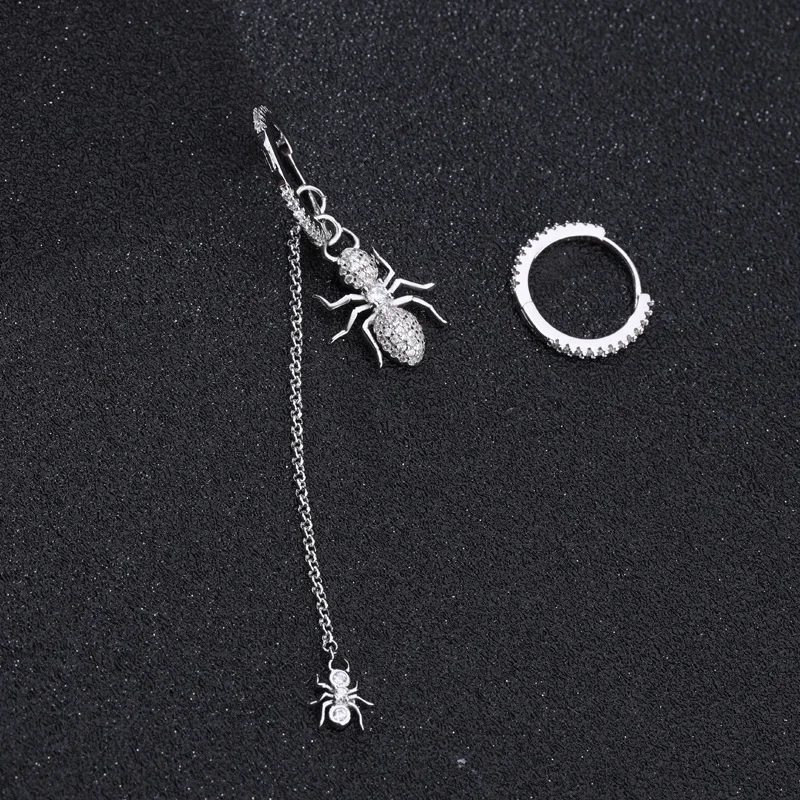 ZEF 925 Sterling Silver Stud Earrings, Classic Charm Fashion Asymmetric Ants Simple Temperament Long Earring,ladies jewelry
ZEF 925 Sterling Silver Stud Earrings, Classic Charm Fashion Asymmetric Ants Simple Temperament Long Earring,ladies jewelry