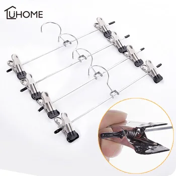 5PCS/Lot Non-slip Hangers for Clothes Stainless Steel Clip Stand Hanger Pants Skirt Kid Clothes Adjustable Pinch Grip Cabide
5PCS/Lot Non-slip Hangers for Clothes Stainless Steel Clip Stand Hanger Pants Skirt Kid Clothes Adjustable Pinch Grip Cabide
