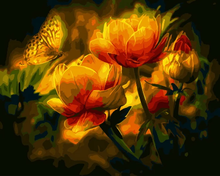 Frameless picture oil painting by numbers flowers wall decor diy painting on canvas for home decor 4050 yellow flower
Frameless picture oil painting by numbers flowers wall decor diy painting on canvas for home decor 4050 yellow flower