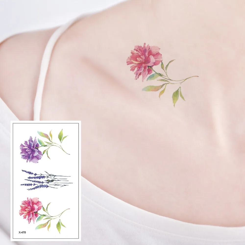 Flower Butterfly Temporary Tattoos for Women Hand Tattoo Sticker Adult Body Art Waterproof Arm Fake Tatoo 10.5X6cm X-478
Flower Butterfly Temporary Tattoos for Women Hand Tattoo Sticker Adult Body Art Waterproof Arm Fake Tatoo 10.5X6cm X-478