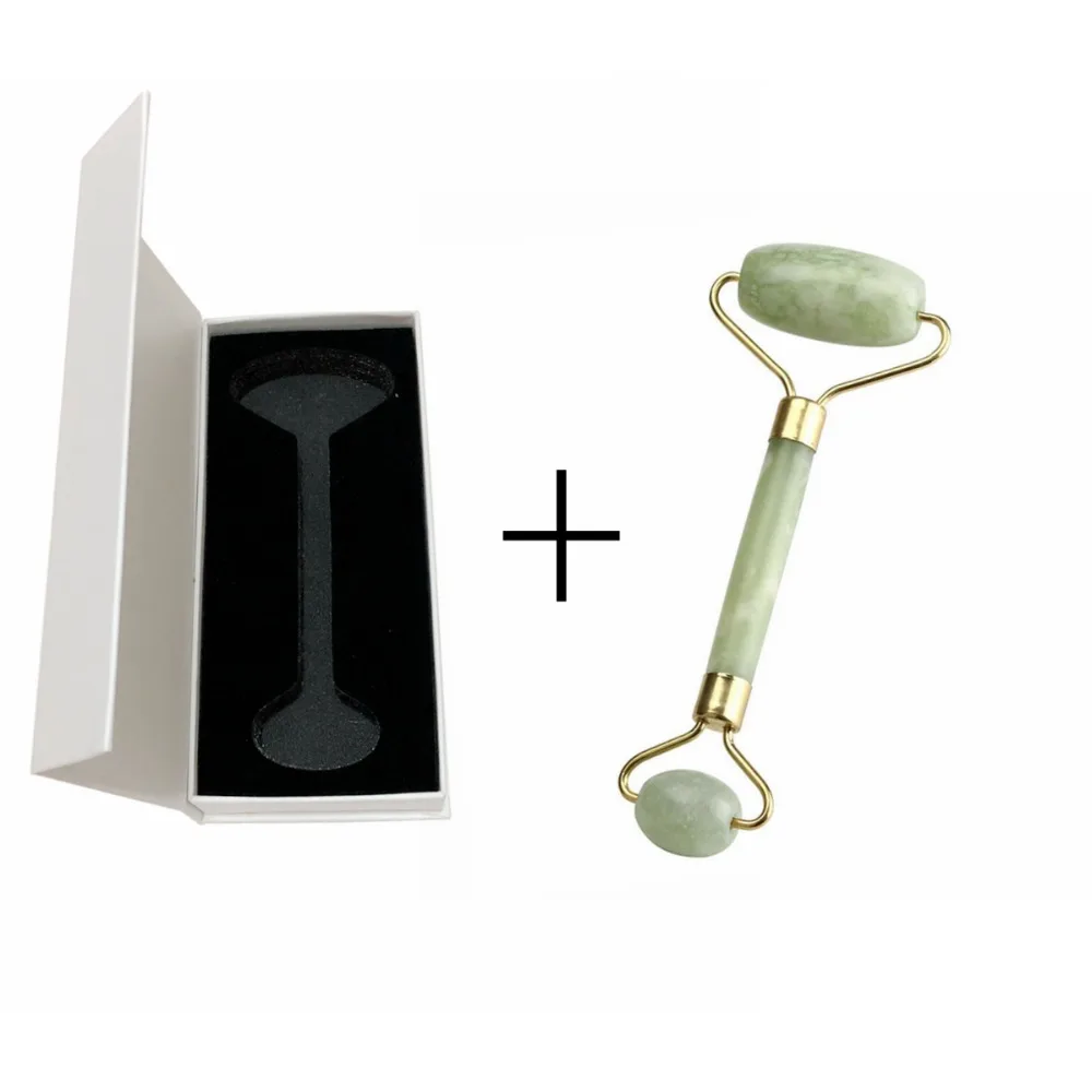 Natural New Jade Roller,Jade Face Roller,Stone Massage Stick for Face,Neck and Eye,Skincare Ice Roller,l with Gift Case
Natural New Jade Roller,Jade Face Roller,Stone Massage Stick for Face,Neck and Eye,Skincare Ice Roller,l with Gift Case