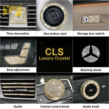 KJAUTOMAX For Mercedes Benz CLS300 CLS260 AMG Crystal Decoration Car Styling outlet ring Seat adjustment clock ring
KJAUTOMAX For Mercedes Benz CLS300 CLS260 AMG Crystal Decoration Car Styling outlet ring Seat adjustment clock ring