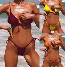 2018 Bikini thong sexy women's swimming suit 2019 bathing tanga swim set fashionable female separate swimsuit swimwear biquini
2018 Bikini thong sexy women's swimming suit 2019 bathing tanga swim set fashionable female separate swimsuit swimwear biquini