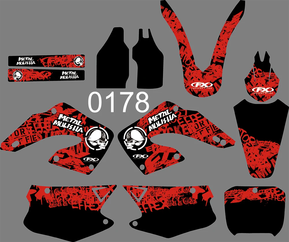6 STYLES Motorcycle Dirt Bike PIT Bike GRAPHICS BACKGROUNDS DECALS STICKERS FOR HONDA CR125 CR250 2001 2002
6 STYLES Motorcycle Dirt Bike PIT Bike GRAPHICS BACKGROUNDS DECALS STICKERS FOR HONDA CR125 CR250 2001 2002