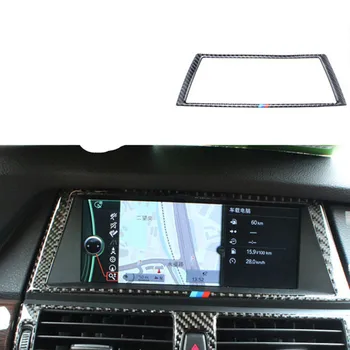Carbon Fiber Car Interior Navigation Control Panel Decorative Frame Cover Trim for BMW e70 e71 X5 X6 Car styling accessories
Carbon Fiber Car Interior Navigation Control Panel Decorative Frame Cover Trim for BMW e70 e71 X5 X6 Car styling accessories