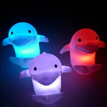 Household Colorful Lovely Night Light Changing LED Sleep Dolphin Decoration Lamp Party Gift Free Shipping
Household Colorful Lovely Night Light Changing LED Sleep Dolphin Decoration Lamp Party Gift Free Shipping