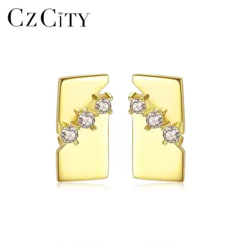 CZCITY Delicate Pure Gold Jewelry 14k Yellow Gold Stud Earrings for Women Anniversary Joyas De Oro Pur Au585 Brincos E14059
CZCITY Delicate Pure Gold Jewelry 14k Yellow Gold Stud Earrings for Women Anniversary Joyas De Oro Pur Au585 Brincos E14059