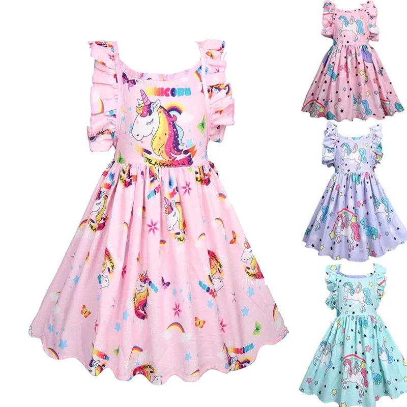 Unicorn Party Girls Dresses Fashion Princess Summer Tutu Cute Children Clothing Wedding Christmas Gift Baby Girls Dress
Unicorn Party Girls Dresses Fashion Princess Summer Tutu Cute Children Clothing Wedding Christmas Gift Baby Girls Dress
