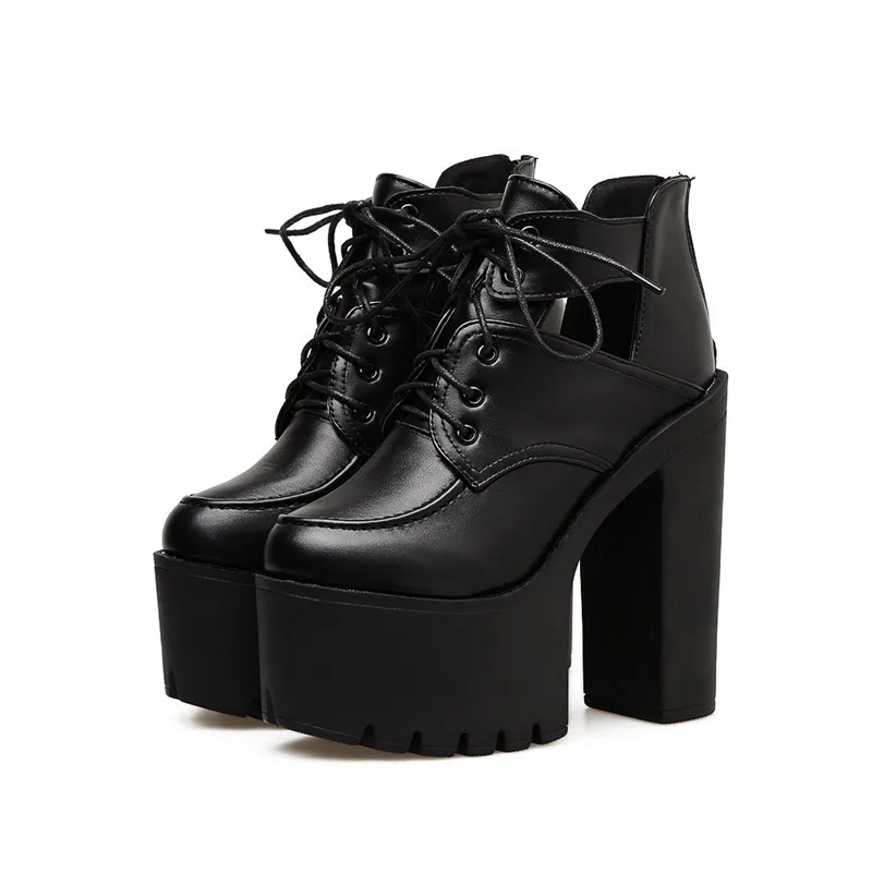 YMECHIC 2019 New Fashion Autumn Ankle Boots Black Square High Heels Botas Zipper Platform Chunky Heel Solid Women Shoes Hot Sale
YMECHIC 2019 New Fashion Autumn Ankle Boots Black Square High Heels Botas Zipper Platform Chunky Heel Solid Women Shoes Hot Sale