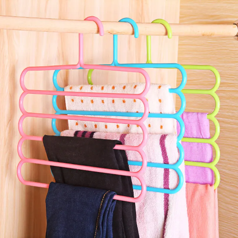 Five-layer drying racks multi-functional innovative hanger multi-storey scarf racks anti-slip pants folder
Five-layer drying racks multi-functional innovative hanger multi-storey scarf racks anti-slip pants folder