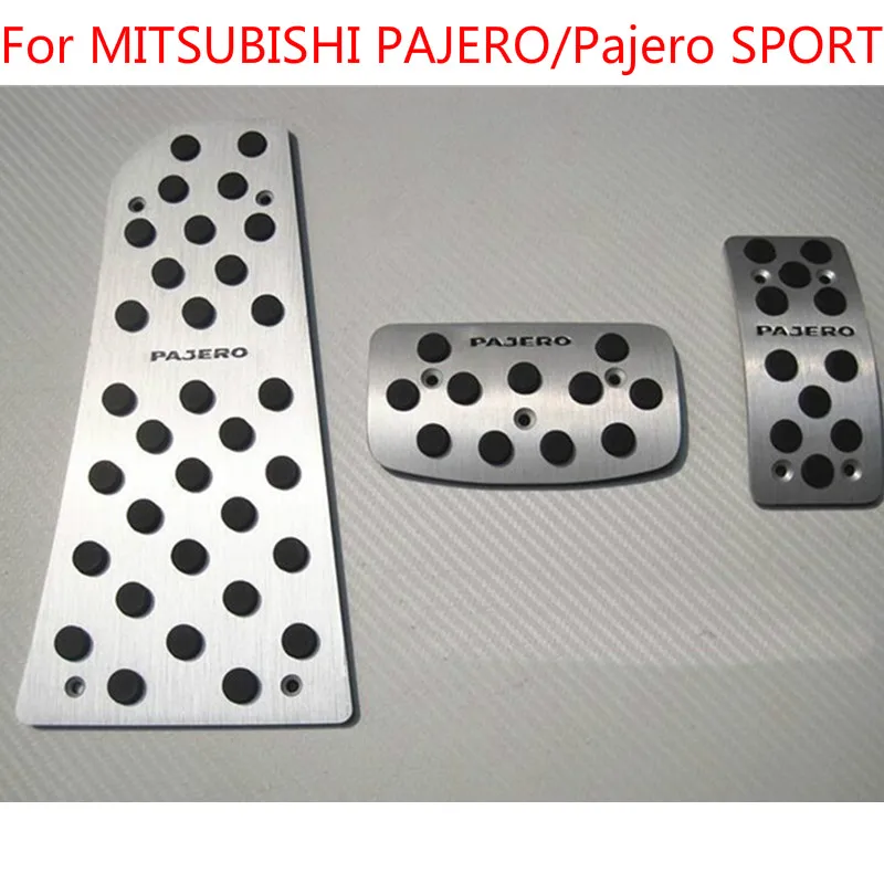 For MITSUBISHI PAJERO/Pajero SPORT Fuel Brake Foot Rest AT and MT Pedal Plate Non slip Accelerator Pad Sticker Car Styling
For MITSUBISHI PAJERO/Pajero SPORT Fuel Brake Foot Rest AT and MT Pedal Plate Non slip Accelerator Pad Sticker Car Styling