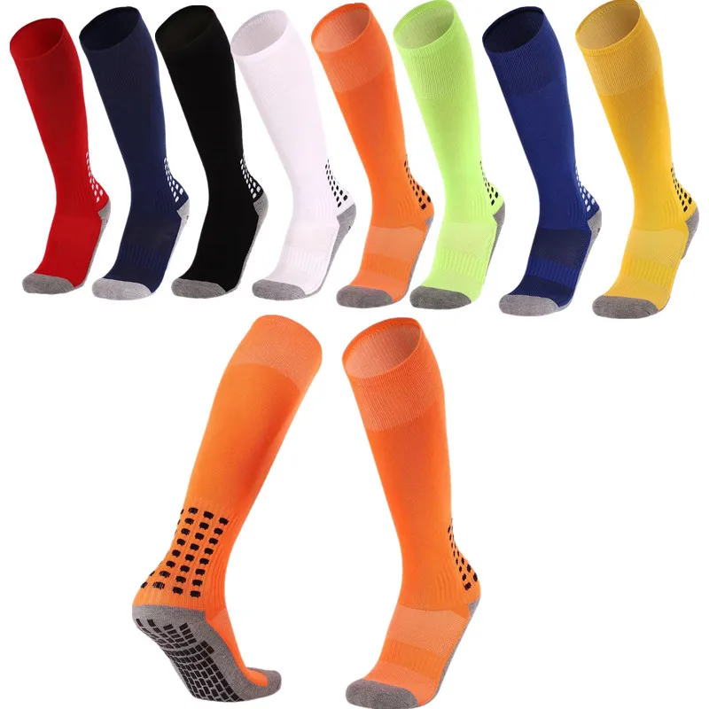 Thai quality Anti Slip Men Soccer Socks Sports Running Long Stockings socks Adult man HD-04 | Спорт и развлечения