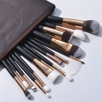 Brown Premium 15pcs Makeup Brushes Set +Bag Foundation Powder Highlighting Eyeshadow Makeup Brush Kits Professional Beauty Tools
Brown Premium 15pcs Makeup Brushes Set +Bag Foundation Powder Highlighting Eyeshadow Makeup Brush Kits Professional Beauty Tools