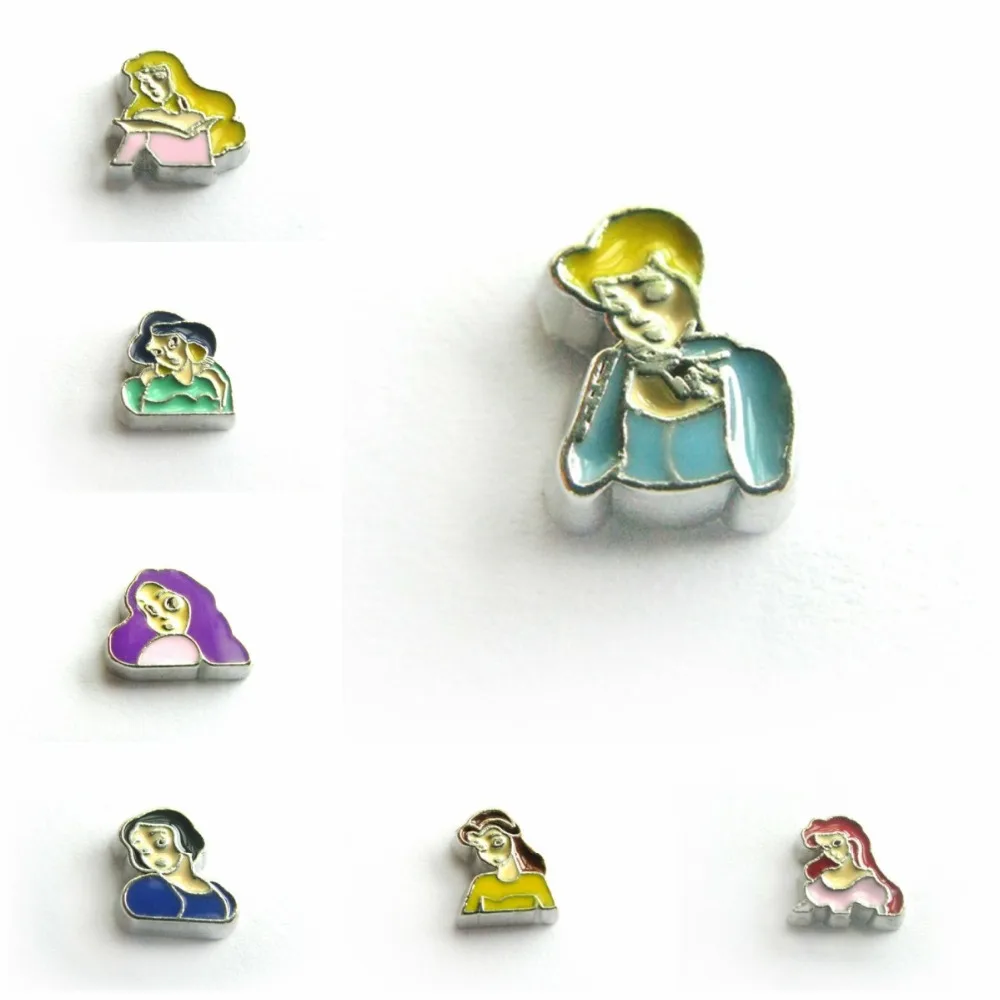 10pcs/lot Princess Floating Charms For Floating Memory Living Glass Lockets Jewelry Accessories Gifts
10pcs/lot Princess Floating Charms For Floating Memory Living Glass Lockets Jewelry Accessories Gifts