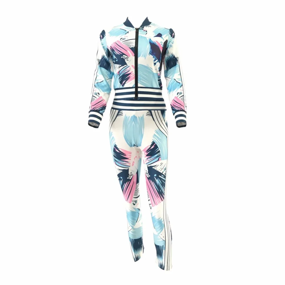 Spring New Fashion Print 2 Piece Set Women Casual Sexy Women Jacket Long Sleeve Two Piece Tracksuits Chandal Mujer Completo
Spring New Fashion Print 2 Piece Set Women Casual Sexy Women Jacket Long Sleeve Two Piece Tracksuits Chandal Mujer Completo