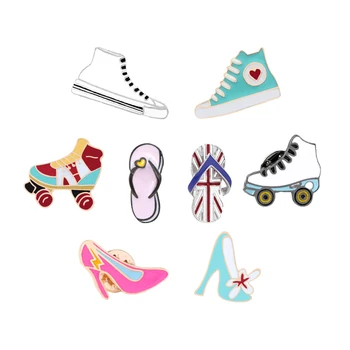 Personality 8 style brooch pins metal needle badge canvas shoes high-heeled skating slippers clothes jackets jewelry accessories
Personality 8 style brooch pins metal needle badge canvas shoes high-heeled skating slippers clothes jackets jewelry accessories