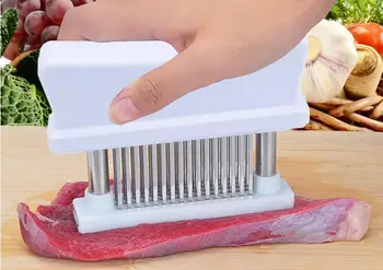Kitchen Tools Gadgets Meat Tool Stainless steel needle loose hamstring meat knife beef tendon tender Tenderizer free shipping 
Kitchen Tools Gadgets Meat Tool Stainless steel needle loose hamstring meat knife beef tendon tender Tenderizer free shipping