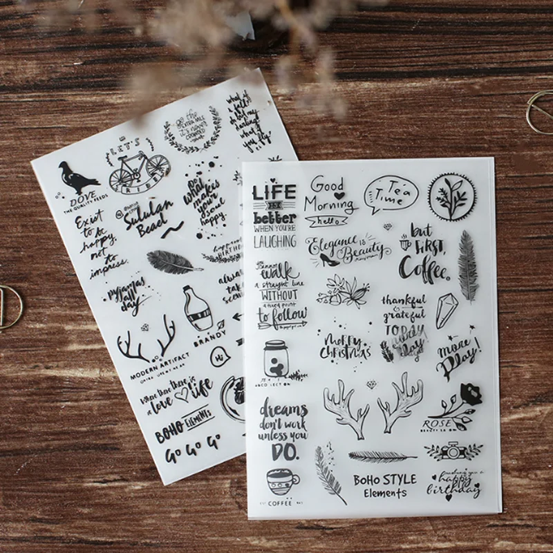 2 Pcs/lot Lovely DIY Colorful Transfer sticker kawaii Stickers Diary Planner Journal Note Diary Paper Scrapbooking
2 Pcs/lot Lovely DIY Colorful Transfer sticker kawaii Stickers Diary Planner Journal Note Diary Paper Scrapbooking
