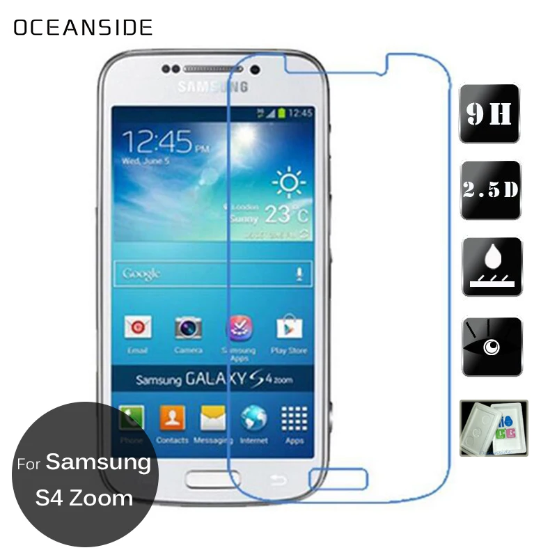 For Samsung Galaxy S4 zoom Tempered Glass Screen Protector 2.5 9h Safety Protective Film on C101 C105 S4zoom SM-C101 SM-C105
For Samsung Galaxy S4 zoom Tempered Glass Screen Protector 2.5 9h Safety Protective Film on C101 C105 S4zoom SM-C101 SM-C105