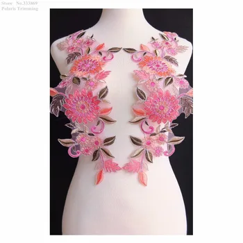 Free Shipping 1Mirror Pair=2pc x Pink/Shrimp Pink/Silver Flower Embroidery Lace Applique Trim Patch Costume Accessories PBNC121F
Free Shipping 1Mirror Pair=2pc x Pink/Shrimp Pink/Silver Flower Embroidery Lace Applique Trim Patch Costume Accessories PBNC121F