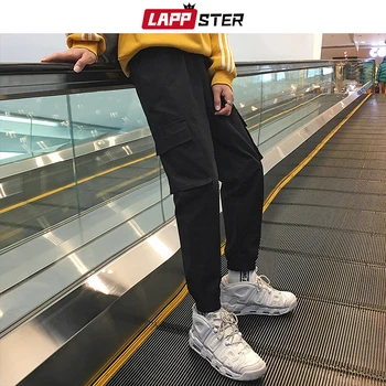 LAPPSTER solid streetwear track pants 2020 overalls mens hip hop baggy sweatpants casual fashions black joggers cargo pants 2XL
LAPPSTER solid streetwear track pants 2020 overalls mens hip hop baggy sweatpants casual fashions black joggers cargo pants 2XL