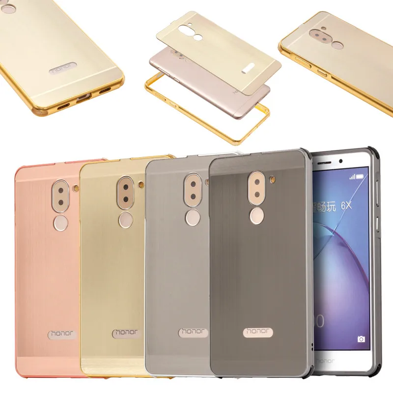 Huawei Honor 6X Honor6X Case Aluminum Metal Frame with Brushed Back Cover Hard Case for Huawei Honor 6X Mate9 Lite Mate 9Lite
Huawei Honor 6X Honor6X Case Aluminum Metal Frame with Brushed Back Cover Hard Case for Huawei Honor 6X Mate9 Lite Mate 9Lite