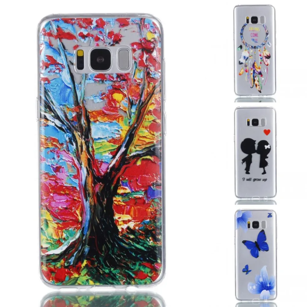Cover For Samsung Galaxy S8 Plus Case Cartoon Flower Ultra-thin Soft TPU Cover Case for Samsung Galaxy S8 PLUS Screen Film
Cover For Samsung Galaxy S8 Plus Case Cartoon Flower Ultra-thin Soft TPU Cover Case for Samsung Galaxy S8 PLUS Screen Film