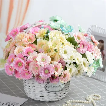 Fake Chrysanthemum Bunch (5 stems/piece) Simulation Daisy for Wedding Home Showcase Decorative Artificial Flowers
Fake Chrysanthemum Bunch (5 stems/piece) Simulation Daisy for Wedding Home Showcase Decorative Artificial Flowers