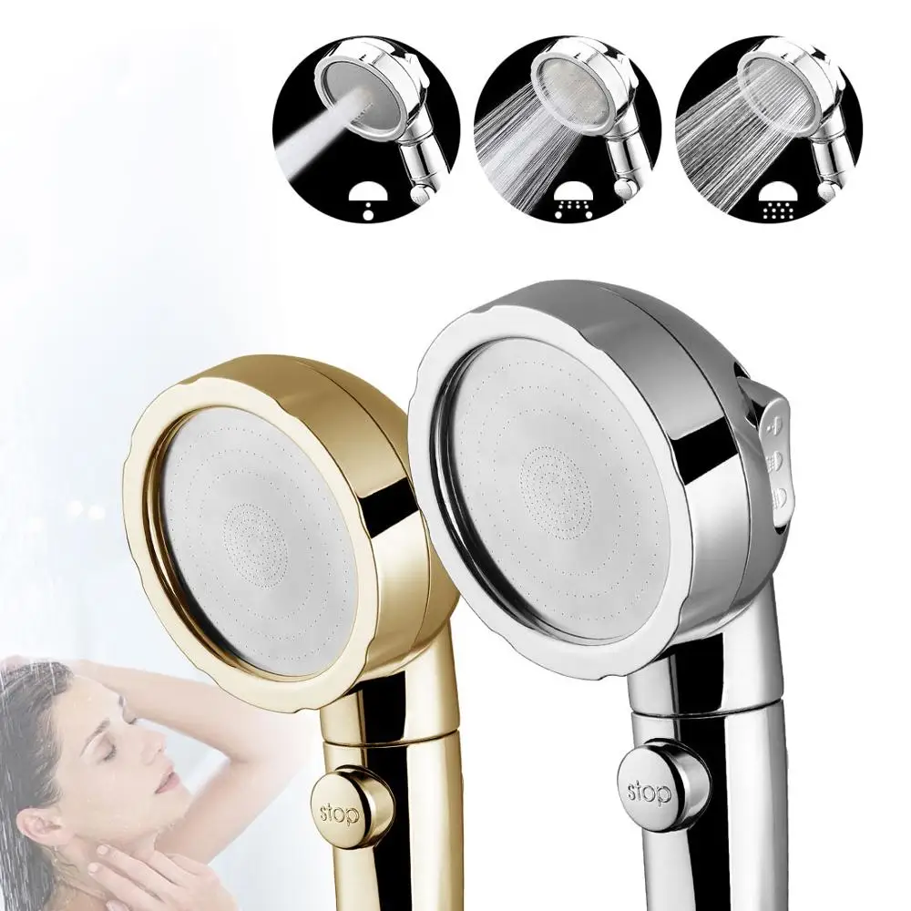 Shower Head Chrome High Turbo Pressure Water Saving with Stop Button Removable Wash Handheld Multi-Function Bathroom Hotel
Shower Head Chrome High Turbo Pressure Water Saving with Stop Button Removable Wash Handheld Multi-Function Bathroom Hotel