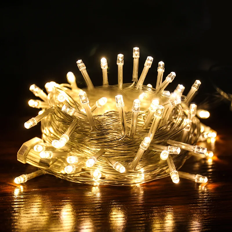Outdoor LED String Lights 10M 20M Led Garland String Fairy Light 8 Mode Christmas Light For Holiday Wedding Party Decor
Outdoor LED String Lights 10M 20M Led Garland String Fairy Light 8 Mode Christmas Light For Holiday Wedding Party Decor