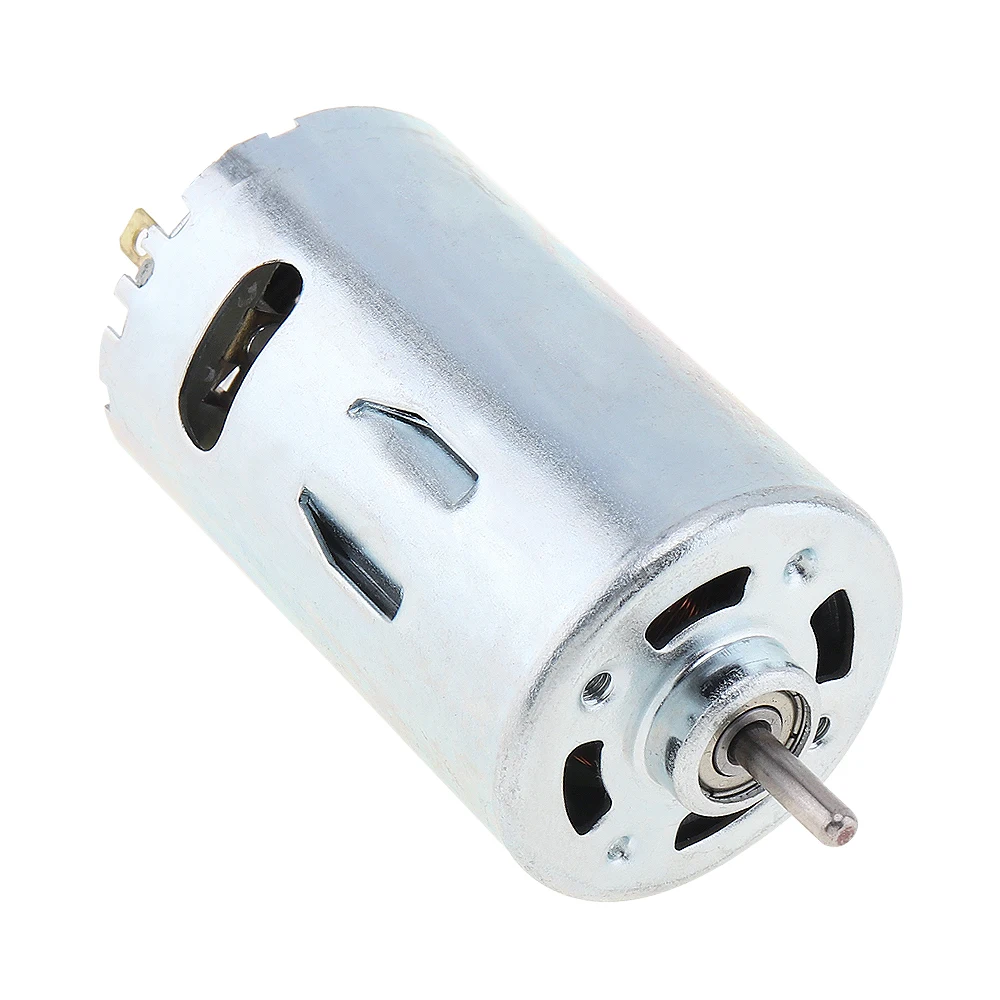 12-36V 555 DC Motor Ball Bearing Motor with High-speed Large Torque for DIY Model Car /Small Drill Micro-machine
12-36V 555 DC Motor Ball Bearing Motor with High-speed Large Torque for DIY Model Car /Small Drill Micro-machine