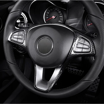 For Mercedes Benz C class W205 2015-2017/E class W213/GLC X253 2016-2017 ABS Steering Wheel Button Frame Decoration Cover Trim
For Mercedes Benz C class W205 2015-2017/E class W213/GLC X253 2016-2017 ABS Steering Wheel Button Frame Decoration Cover Trim